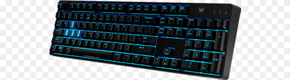 Predator Aethon 300 Blue Led Cherry Mx Blue Wired Computer Keyboard, Computer Hardware, Computer Keyboard, Electronics, Hardware Png Image