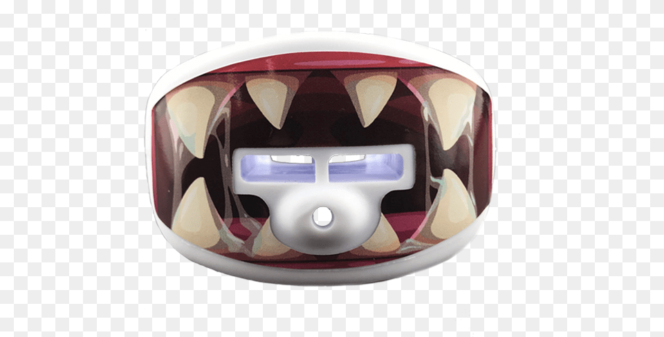 Predator Pacifier Mouthguard Mouthguard, Helmet, Body Part, Mouth, Person Free Png