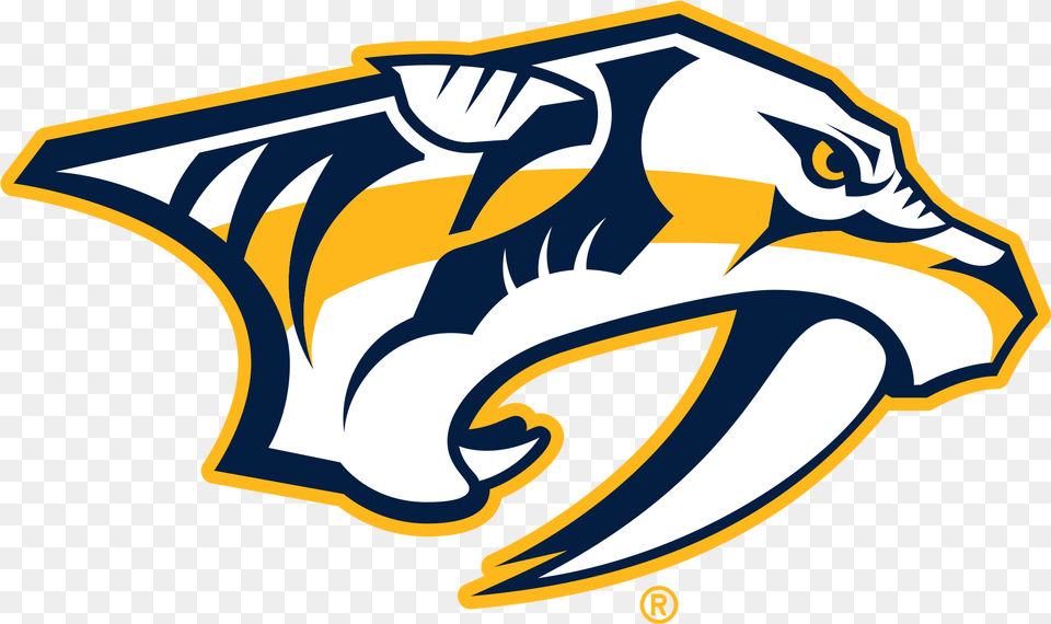 Predators Nashville, Logo, Animal, Fish, Sea Life Free Transparent Png