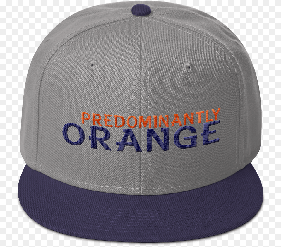 Predominantly Orange Snapback Hat Hat, Baseball Cap, Cap, Clothing Free Png Download
