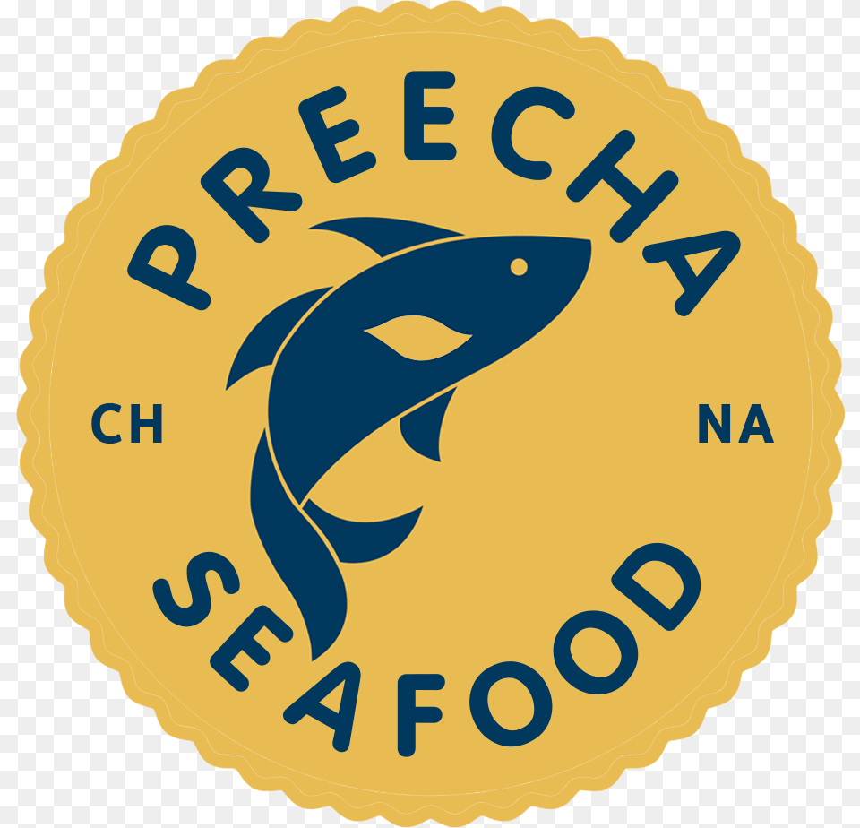 Preechaseafoods Seafood Company Logo, Badge, Symbol, Face, Head Free Png Download