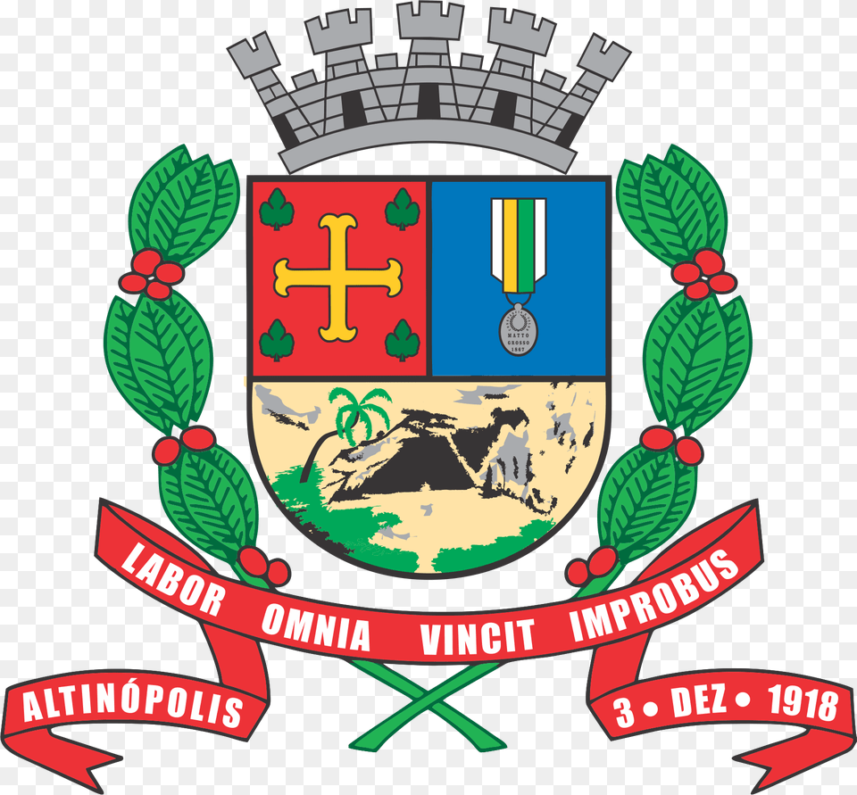 Prefeitura Municipal De Altinpolis Sp Rua Major Garcia Bandeira De Sp, Emblem, Symbol, Dynamite, Weapon Png