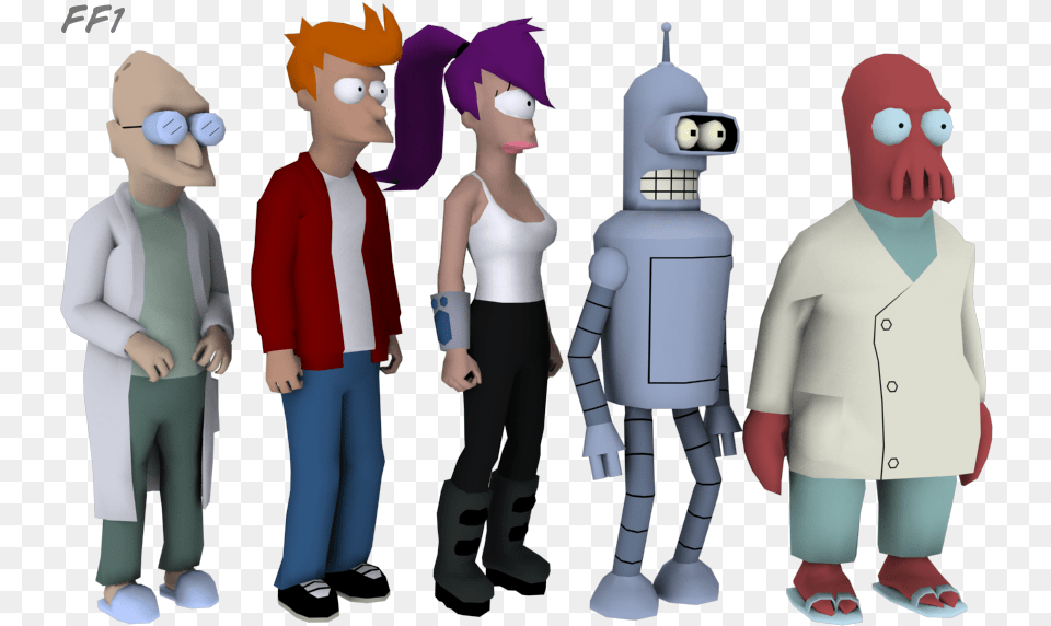 Preg Replace Futurama Amy 3d Model, Adult, Person, Male, Female Free Png