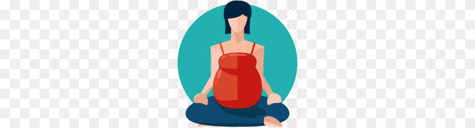 Pregnancy Clipart, Kneeling, Person Png Image