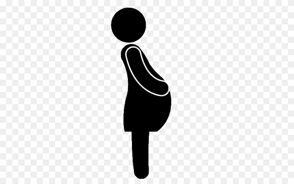 Pregnancy Photos, Silhouette, Stencil Png Image