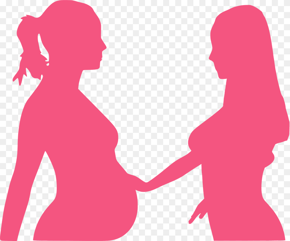 Pregnancy Silhouette, Adult, Female, Person, Woman Png