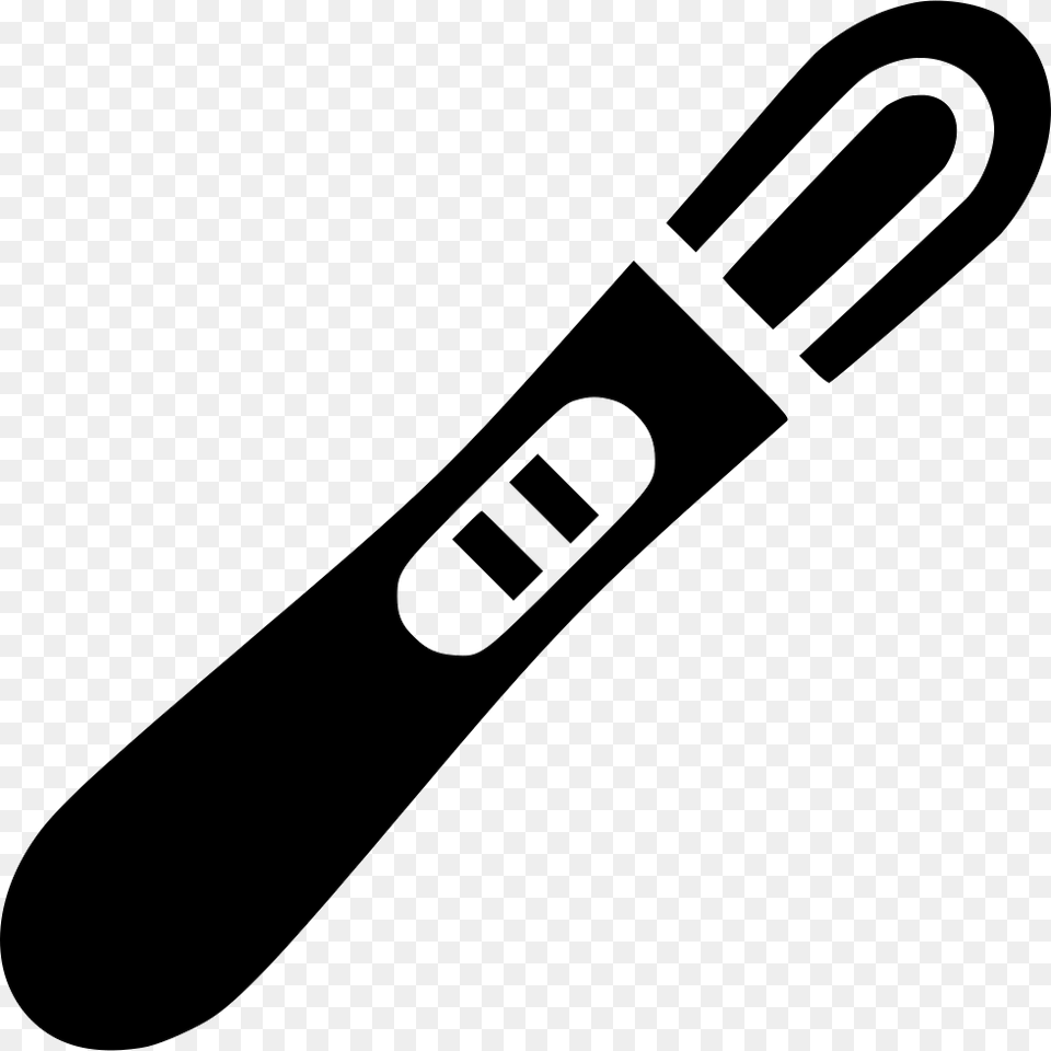 Pregnancy Test Icon Download Pregnancy Icon White, Cutlery, Fork, Spoon, Weapon Png Image