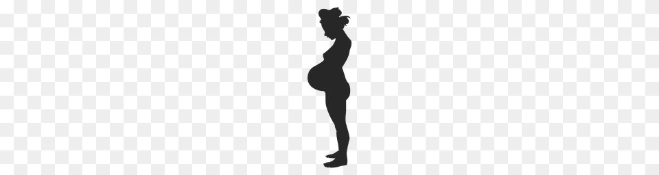 Pregnant Belly Silhouette Clipart Clipart, Person, Dancing, Leisure Activities Png