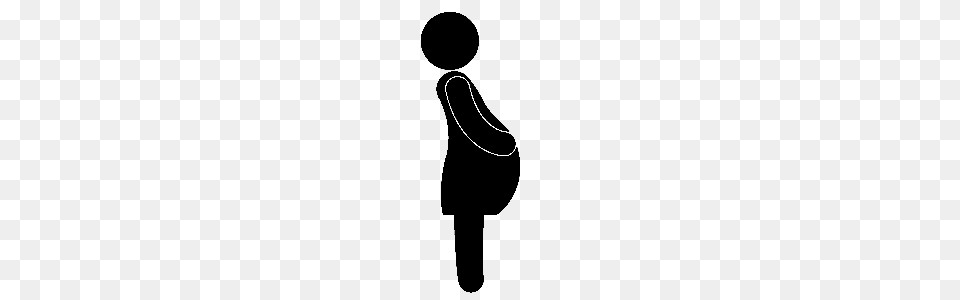 Pregnant Mom Clipart Clip Art Images, Silhouette, Stencil, Person Free Transparent Png