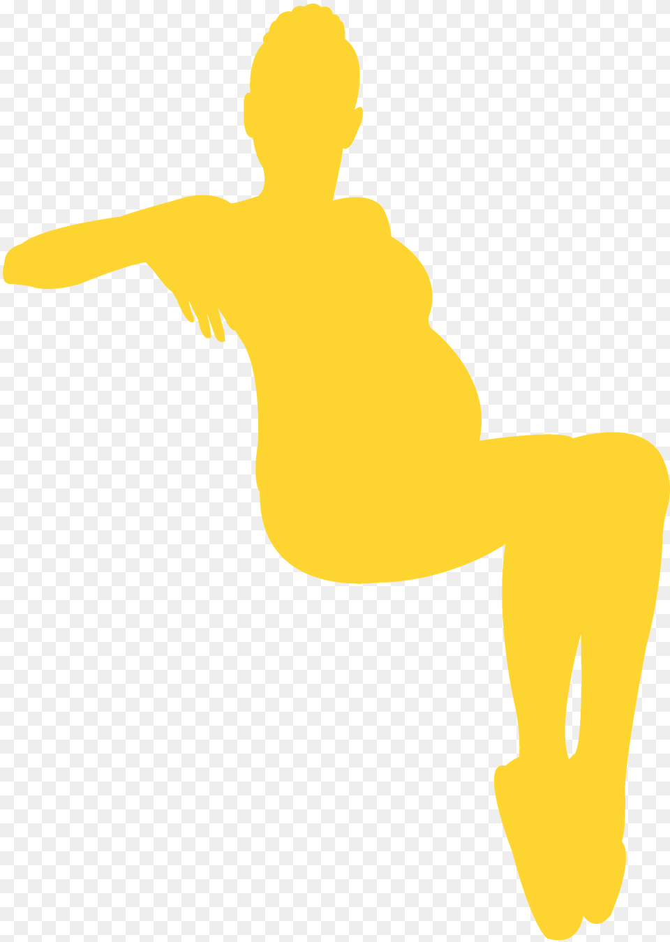 Pregnant Mom Silhouette, Person, Ball, Handball, Sport Png Image