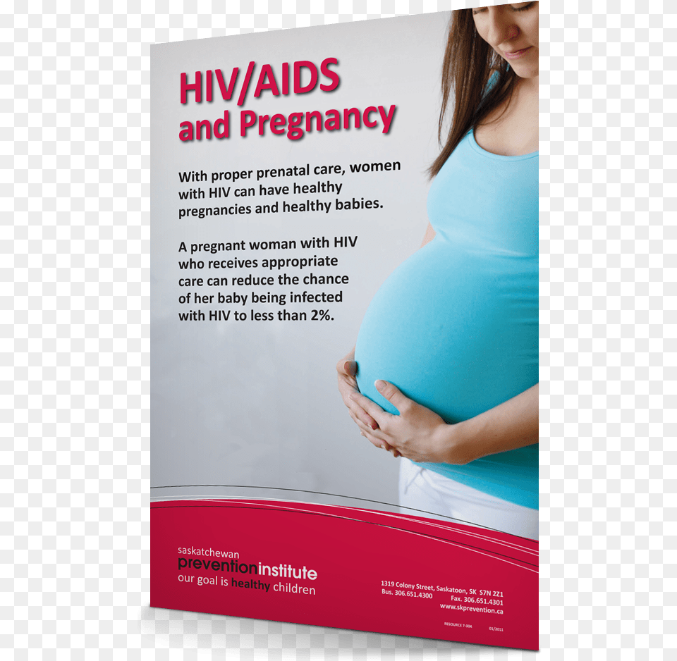 Pregnant With Hiv Brochure, Advertisement, Poster, Adult, Female Png