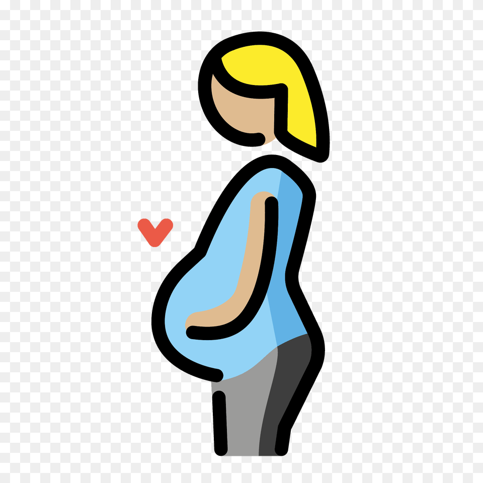 Pregnant Woman Emoji Clipart, Person, Walking, Art, Clothing Png Image