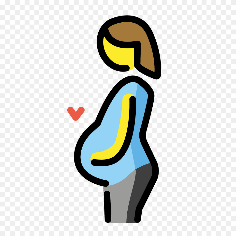 Pregnant Woman Emoji Clipart, Clothing, Long Sleeve, Sleeve, Art Free Transparent Png