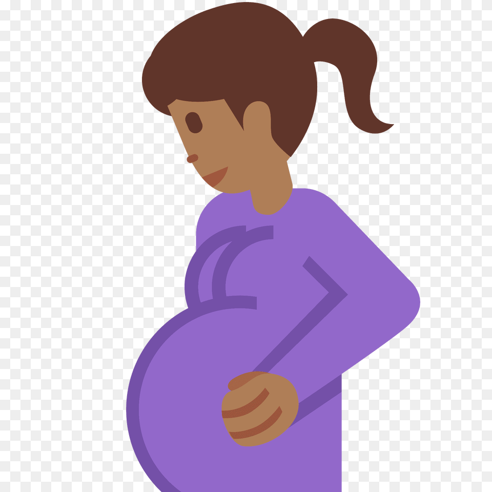 Pregnant Woman Emoji Clipart, Clothing, Long Sleeve, Sleeve, Person Free Png