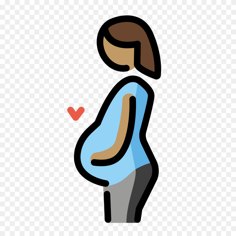 Pregnant Woman Emoji Clipart, Walking, Person, Sleeve, Long Sleeve Free Transparent Png