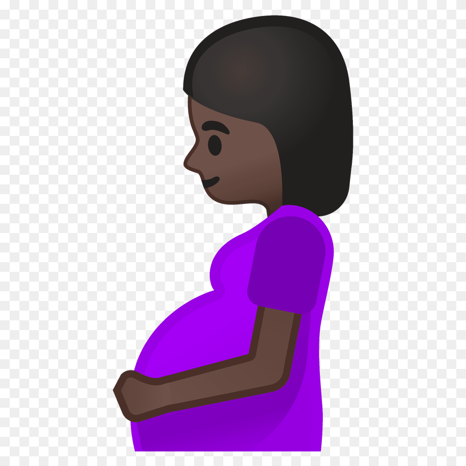 Pregnant Woman Emoji Clipart, Face, Head, Person, Photography Png Image