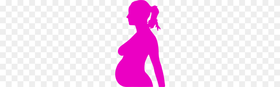 Pregnant Woman Silhouette Clip Art Free, Purple, Baby, Person Png