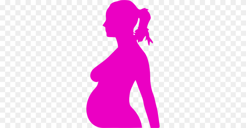 Pregnant Woman Vector Illustration, Adult, Female, Person, Purple Png