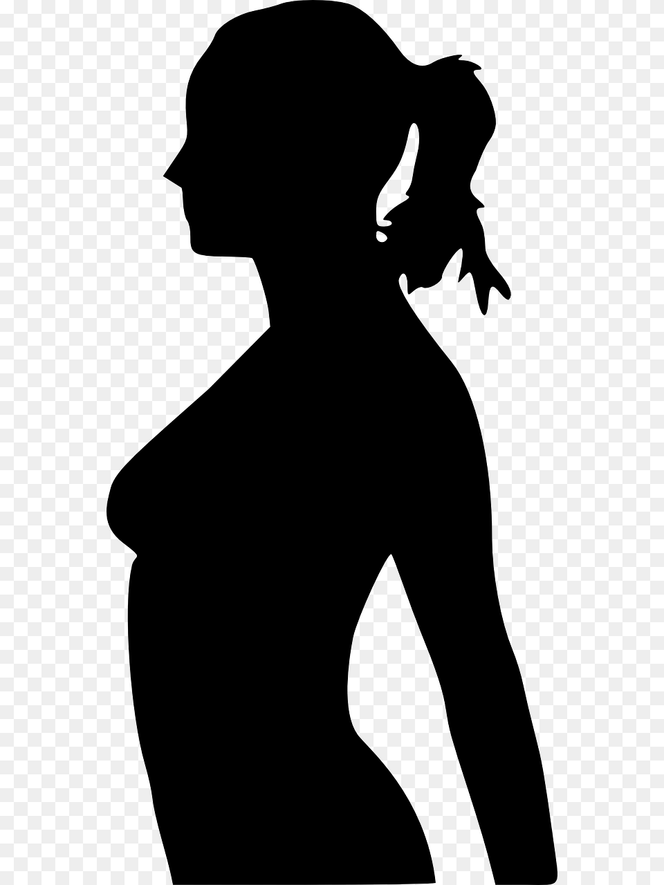 Pregnant Women No Background, Gray Free Transparent Png