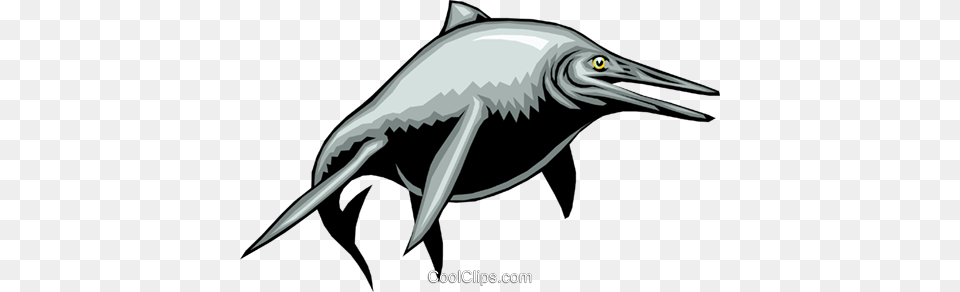 Prehistoric Fish Royalty Free Vector Clip Art Illustration, Animal, Sea Life, Mammal Png Image