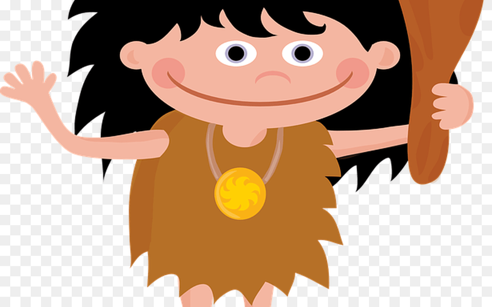 Prehistoric Man Clip Art Hot Trending Now, Mammal, Animal, Pig, Necklace Free Transparent Png