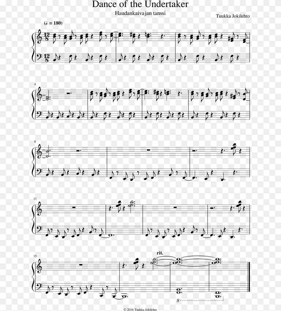 Prelude And Fugue In D Major Bwv, Gray Free Transparent Png