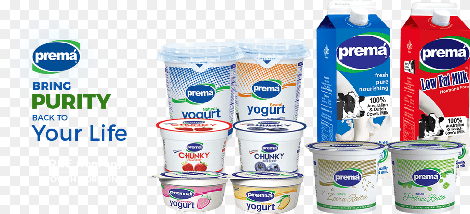 Prema Milk Pakistan, Yogurt, Food, Dessert, Dairy Free Png