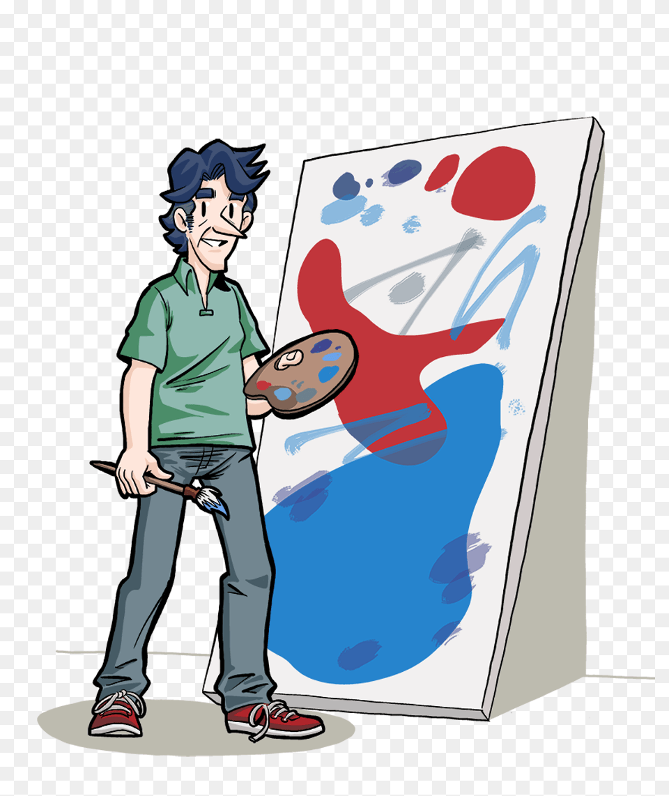 Premi Bbva De Pintura Ricard Facc, Publication, Book, Comics, Boy Free Transparent Png