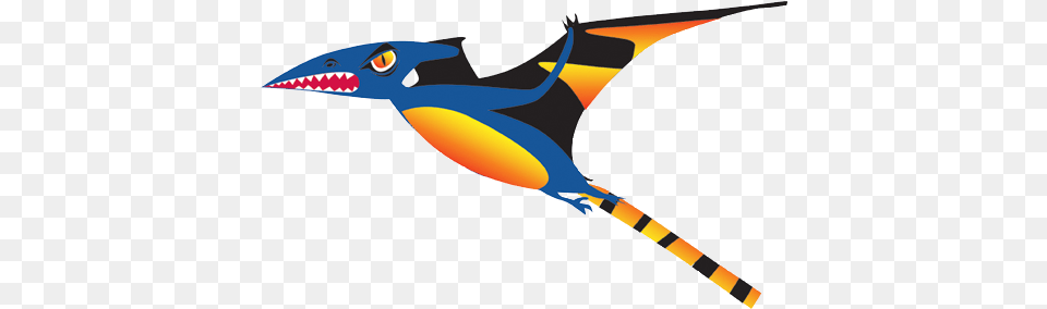 Premier Black Wing Pterodactyl Kite Pterodactyl Kite, Animal, Bird, Jay, Toy Png Image