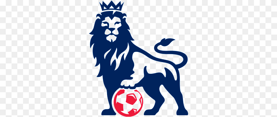 Premier League Logo Logok Premier League Logo, Animal, Mammal, Lion, Wildlife Png Image