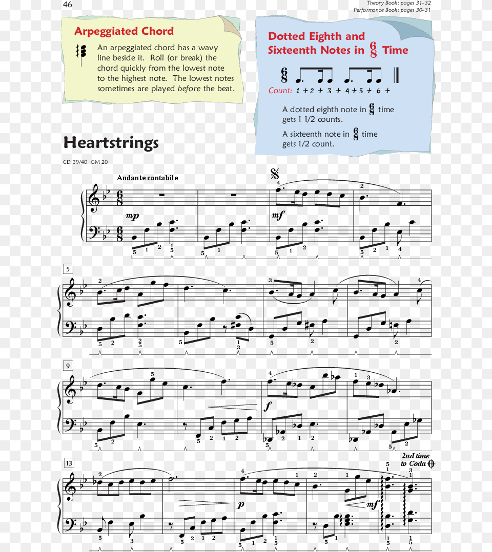 Premier Piano Course Thumbnail Sheet Music, Paper, Text, Page Free Png