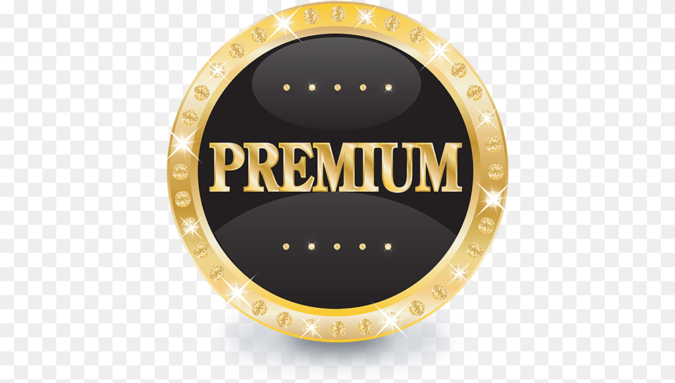 Premium, Logo, Gold Png Image