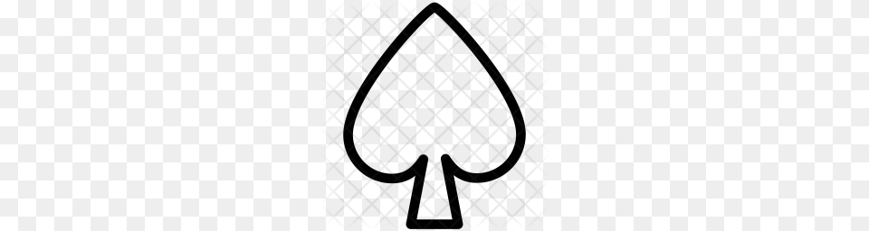 Premium Ace Of Spade Icon, Pattern Free Png Download