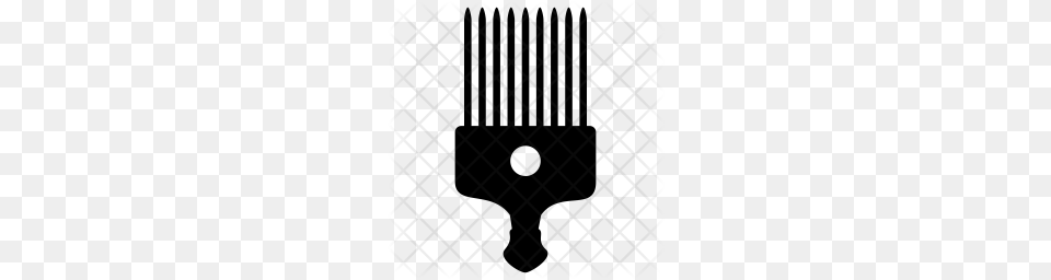 Premium Afro Pick Icon, Pattern, Clothing, Glove, Texture Free Transparent Png
