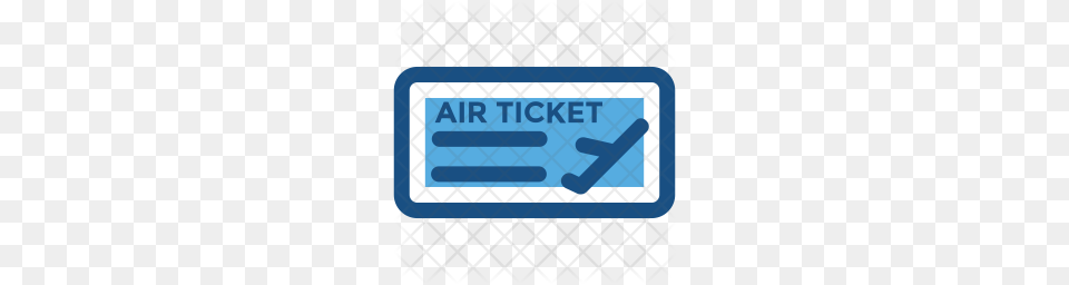 Premium Air Ticket Icon License Plate, Transportation, Vehicle, Text Free Png Download
