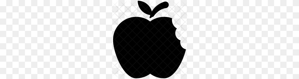 Premium Apple Bite Icon Download, Pattern, Home Decor Free Transparent Png