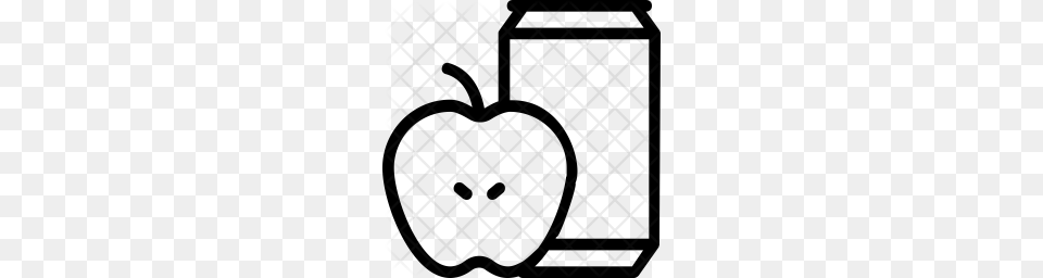 Premium Apple Juice Icon Download, Pattern Png Image