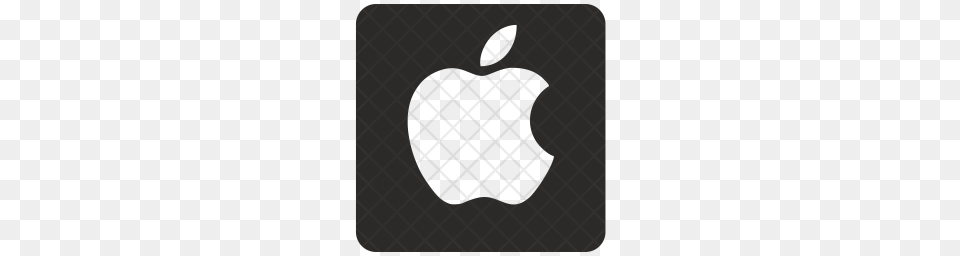 Premium Apple Logo Icon Download, Food, Fruit, Plant, Produce Png Image