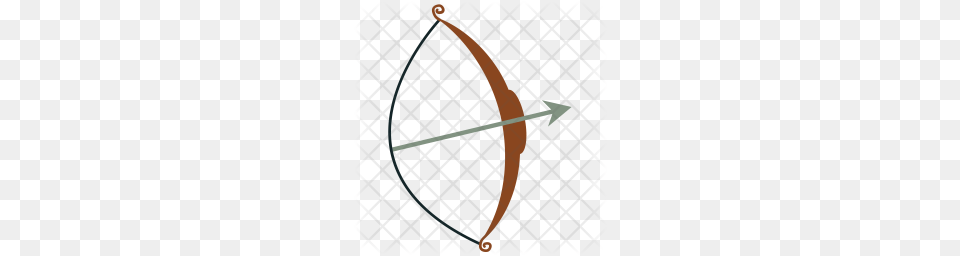 Premium Archery Icon Download, Weapon, Bow Free Transparent Png