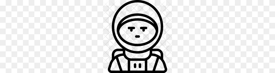 Premium Astronaut Icon Download, Pattern, Home Decor Free Transparent Png