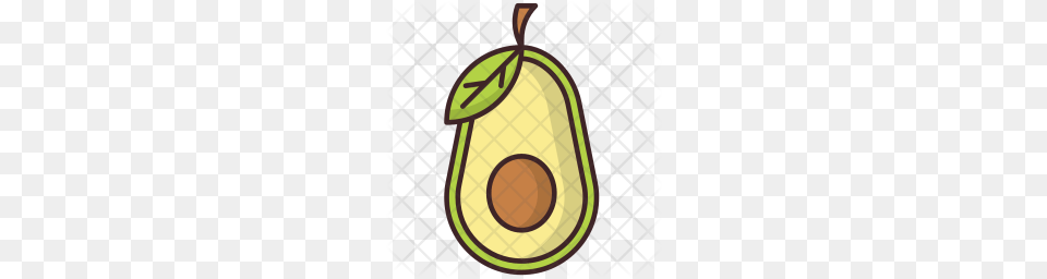 Premium Avocado Icon Food, Fruit, Plant, Produce Free Png Download