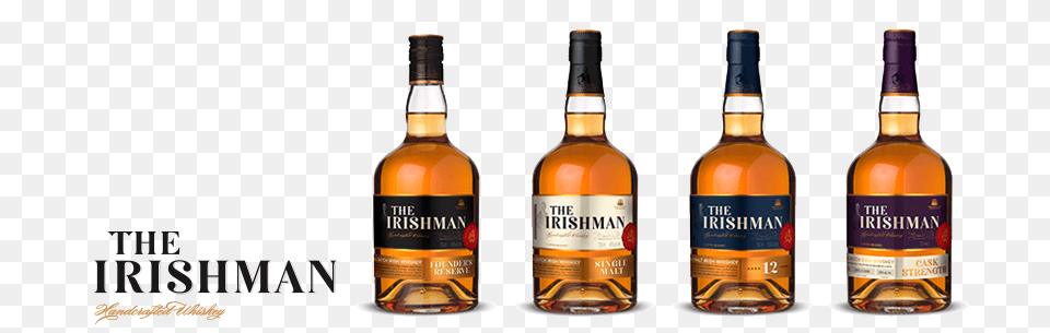 Premium Award Winning Irish Whiskeys The Irishman Writers Tears, Alcohol, Beverage, Liquor, Whisky Png Image