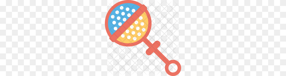Premium Baby Rattle Icon Download, Toy, Racket, Dynamite, Weapon Png Image