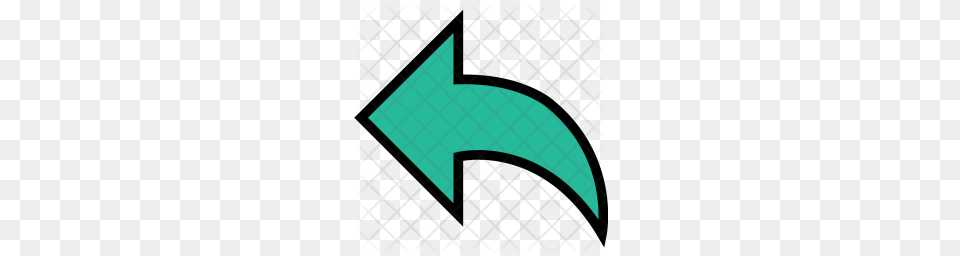 Premium Back Left Arrow Direction Orientation Path Icon, Symbol, Logo, Blackboard Png
