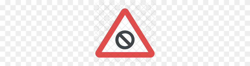Premium Ban Road Sign Icon Download, Symbol, Road Sign, Dynamite, Weapon Png Image