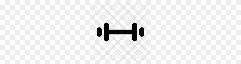 Premium Barbell Dumbell Fitness Weight Icon Download, Pattern Png