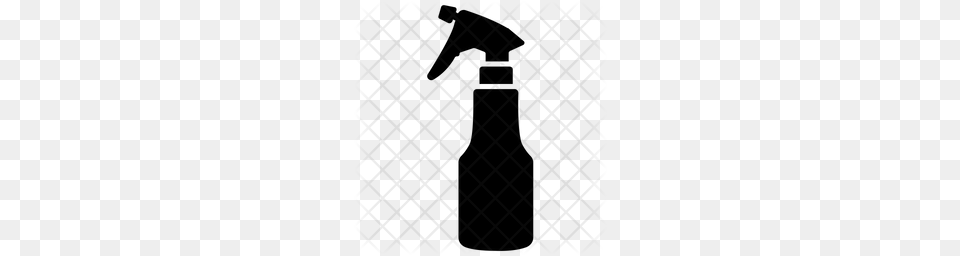 Premium Barber Spray Bottle Icon Download, Silhouette Free Png