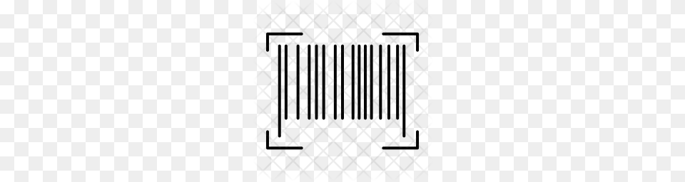 Premium Barcode Icon Pattern, Texture Free Png Download