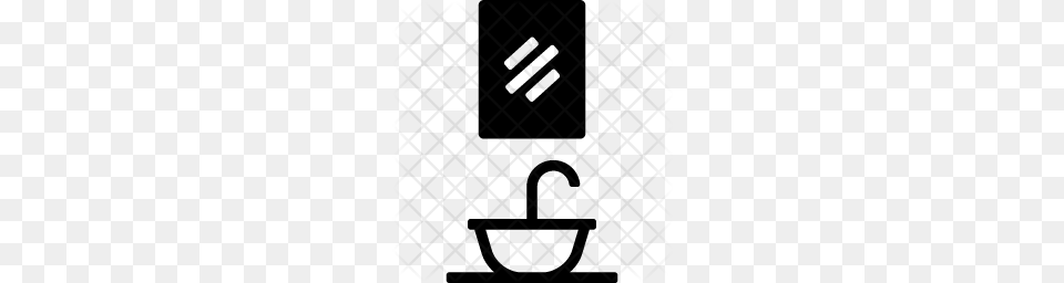 Premium Bathroom Icon Pattern Free Png Download