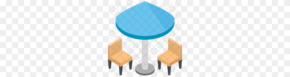 Premium Beach Chairs Icon, Dining Table, Furniture, Table Png Image